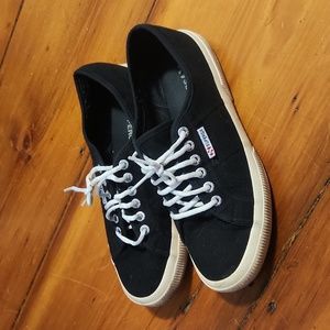 Superga 2750 Cotu Classic women's Black Sneakers eu size 41, us 9.5
